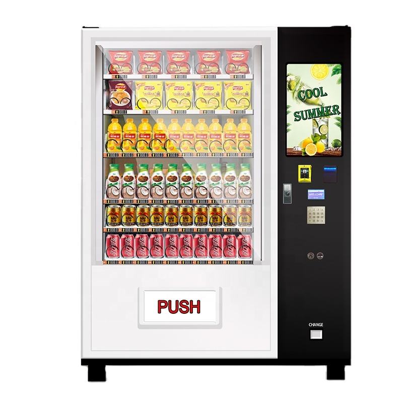 Bill Acceptor Vending - Distributore Automatico Combinato con Schermo Touch,