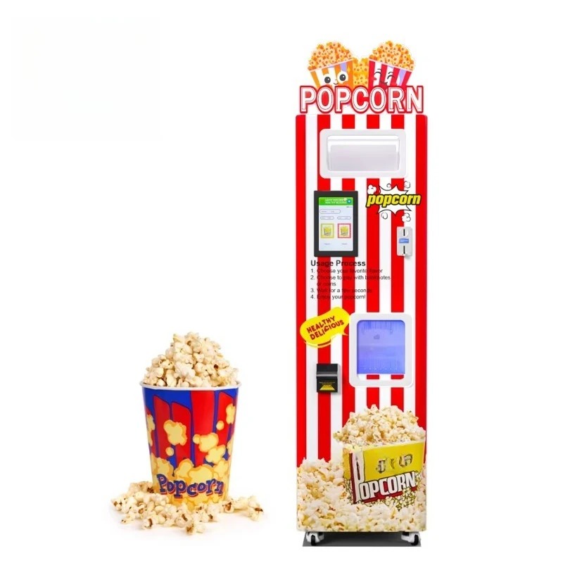 Popcorn Vending Machine - Nuova Macchina Automatica Personalizzata per Popcorn