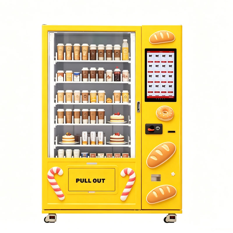 Popcorn Vending Machine - Distributore Automatico di Snack e Bevande,