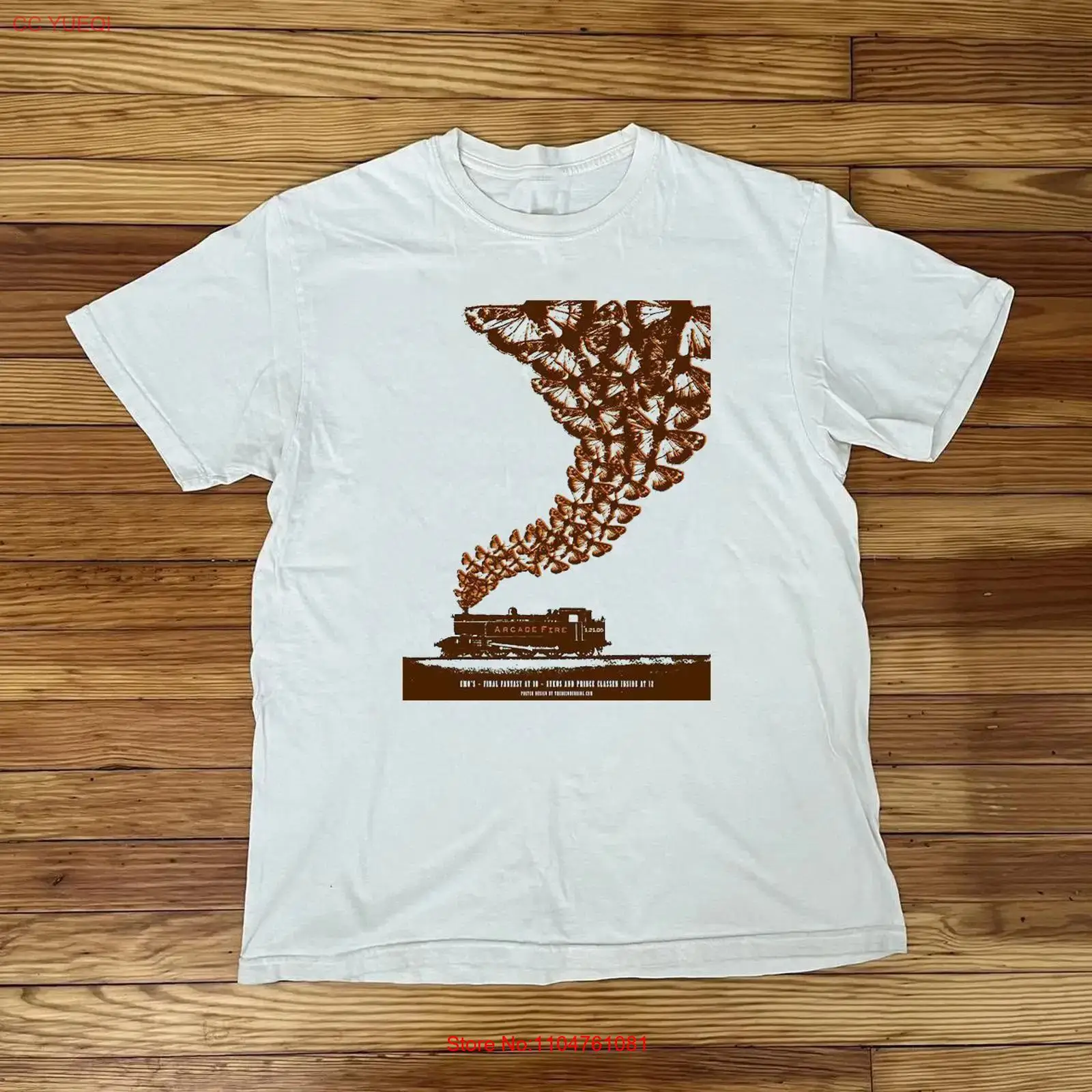 Arcade No - T-shirt HOT Arcade Fire in cotone