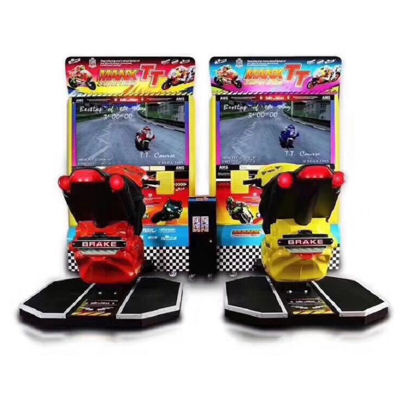 Racing Arcade Cabinet - Simulatore di guida a gettoni, fantastica